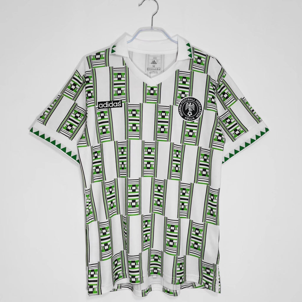 1994 Nigeria Home Retro Vintage Football Jersey - Adidas USA 94 World Cup Edition