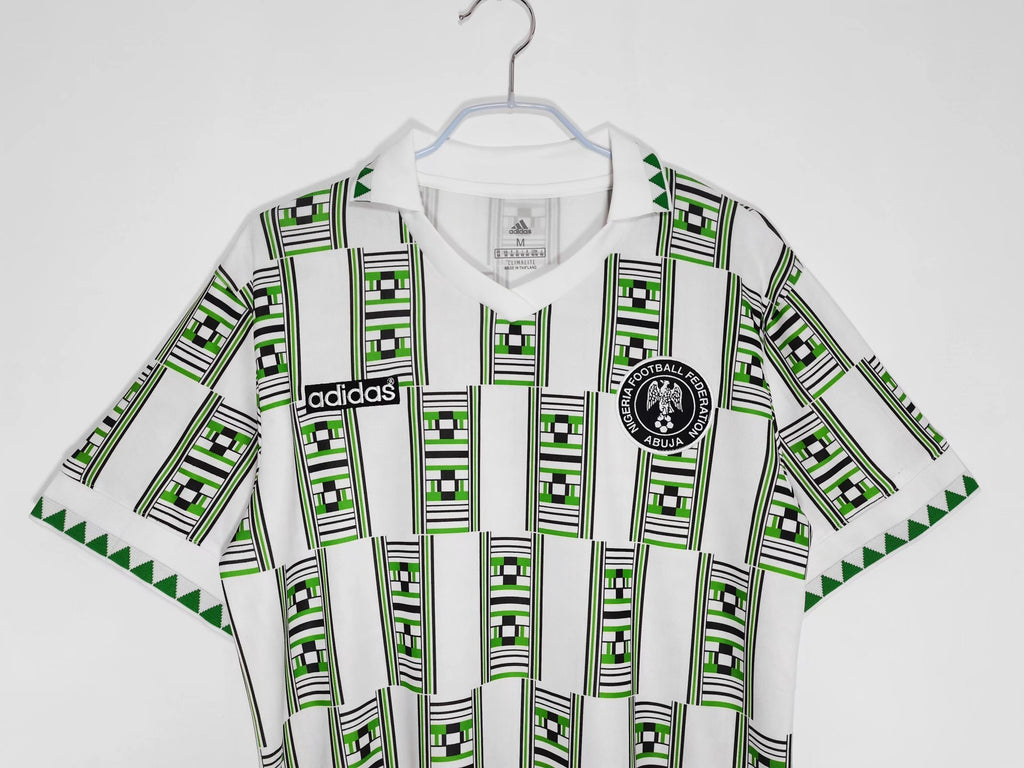 1994 Nigeria Home Retro Vintage Football Jersey - Adidas USA 94 World Cup Edition