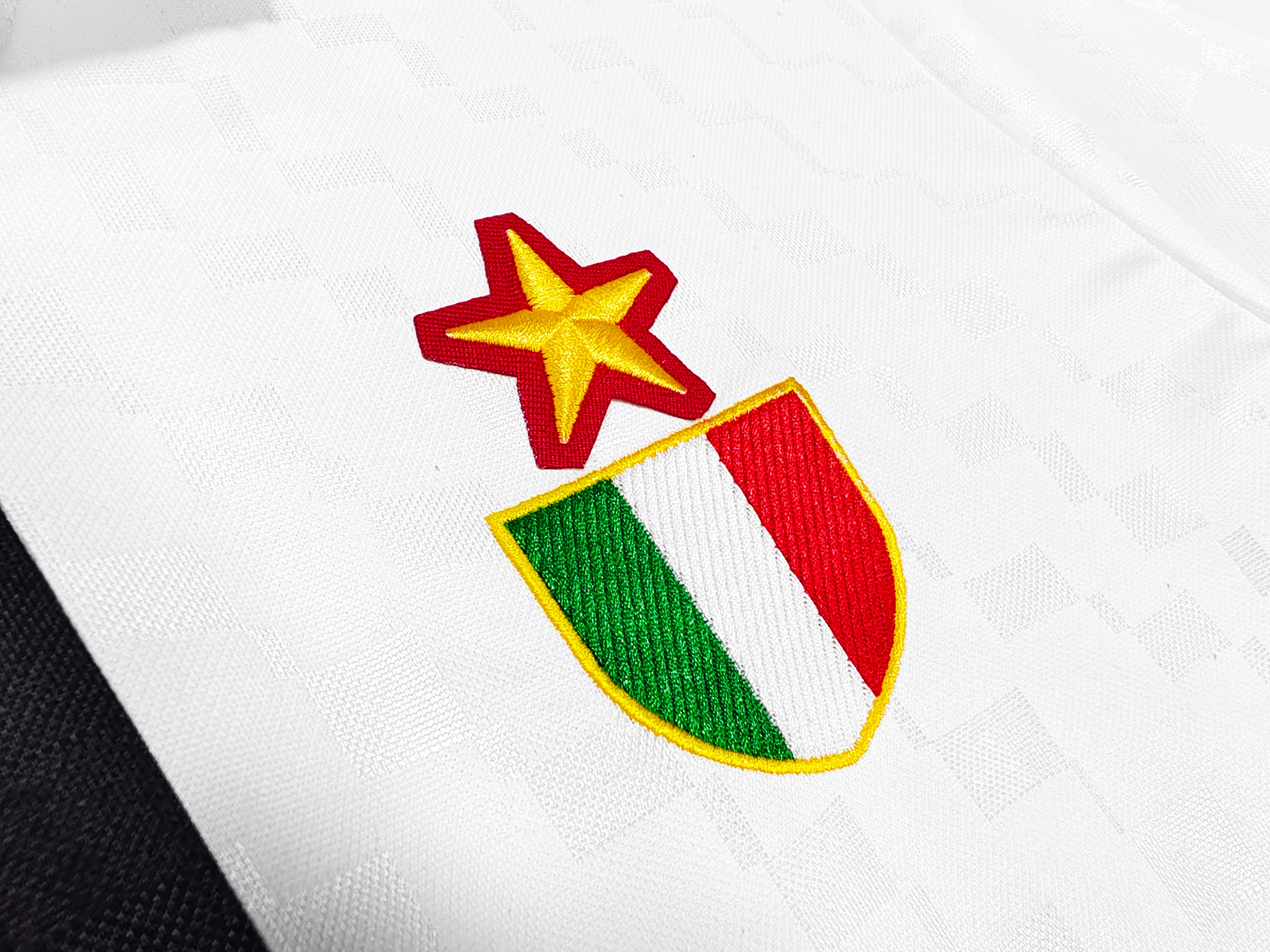 1995-96 AC Milan Away Retro Vintage Football Jersey - Lotto Opel Scudetto Edition