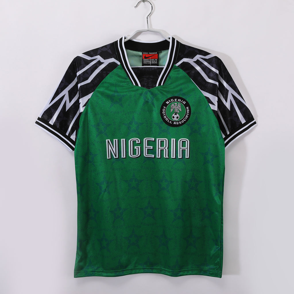 1995-96 Nigeria Home Retro Vintage Football Jersey - Nike Premier Super Eagles Edition