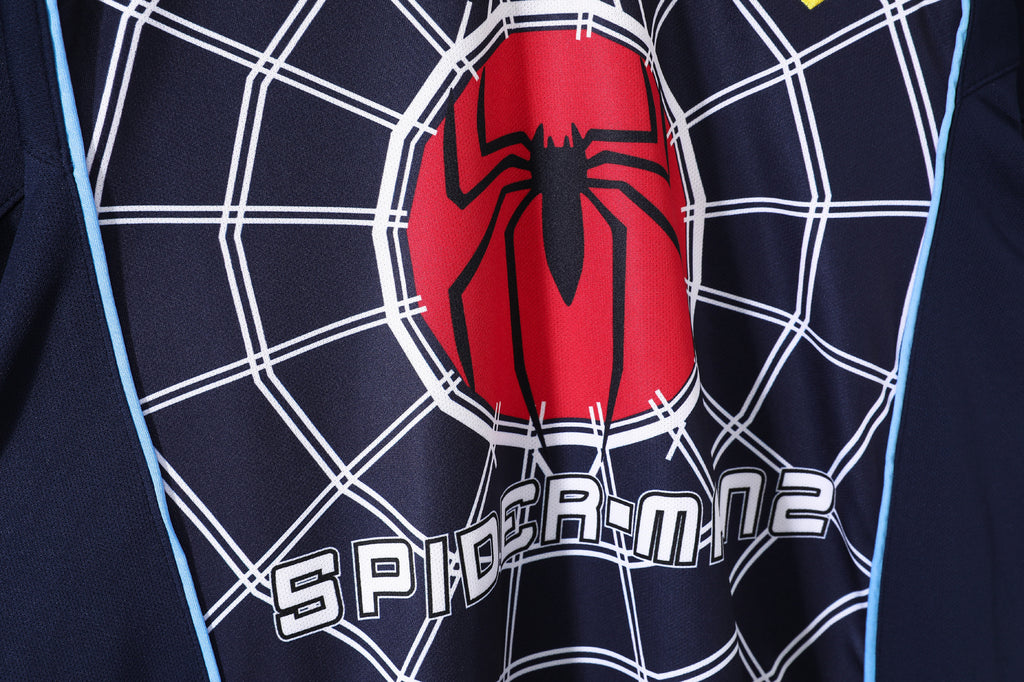 2004-05 Atletico Madrid Away Retro Vintage Football Jersey - Nike Spider-Man 2 Edition