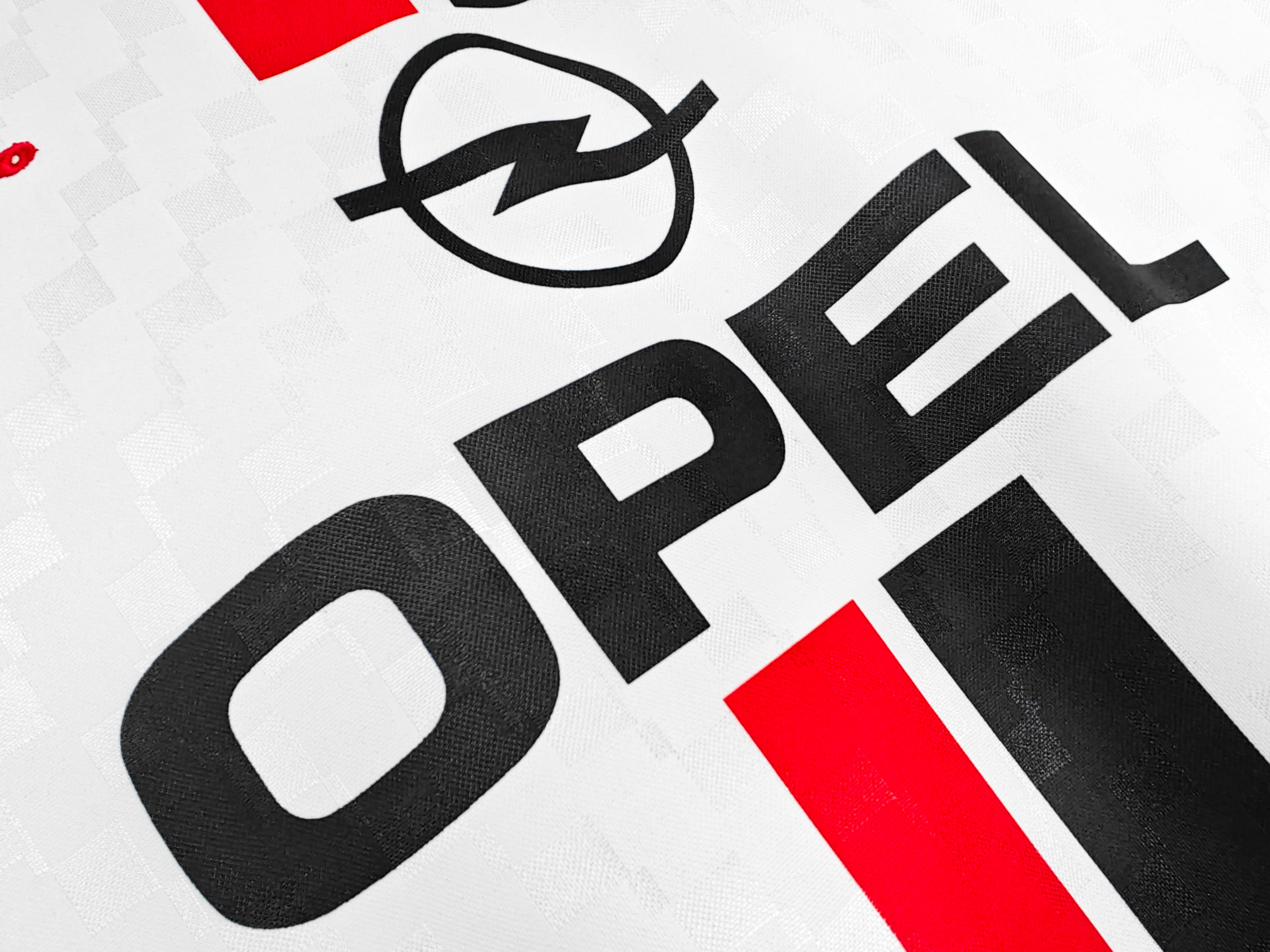 1995-96 AC Milan Away Retro Vintage Football Jersey - Lotto Opel Scudetto Edition