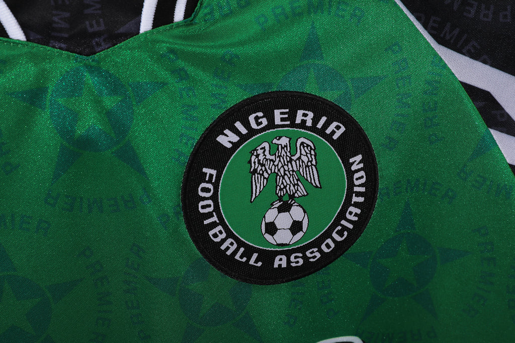 1995-96 Nigeria Home Retro Vintage Football Jersey - Nike Premier Super Eagles Edition