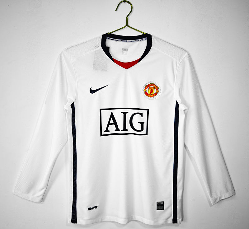 Manchester United 2007-08 Away Kit – Long Sleeve "Moscow Glory" Edition