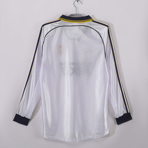 Real Madrid 1999-2000 Home Kit – Long Sleeve "Champions of Europe" Edition