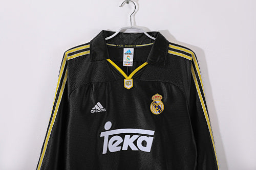Real Madrid 1999-2000 Away Kit – Long Sleeve "Paris Triumph" Edition