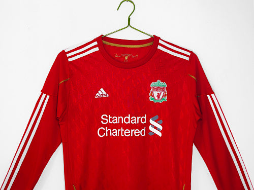 Liverpool FC 2010-12 Home Kit – Long Sleeve "Anfield Heritage" Red Edition