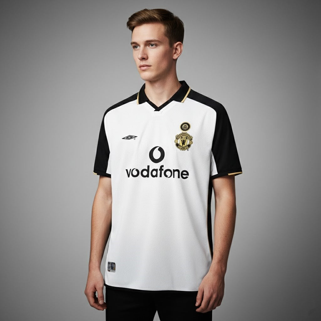 Manchester United 2001-2002 Centenary Away/Third (Reversible) Kit