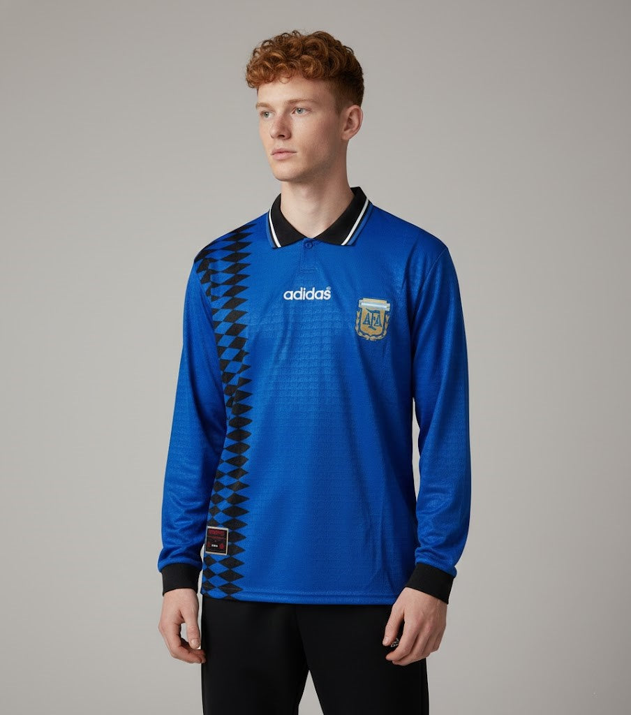 Argentina 1994 Away Kit – Long Sleeve "Maradona" Blue Edition