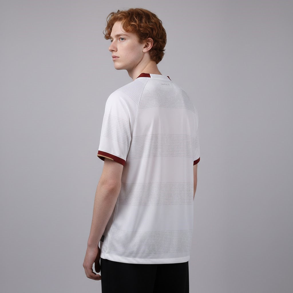 2007-08 Arsenal Away Retro Vintage Football Jersey - Nike Fly Emirates Redcurrant