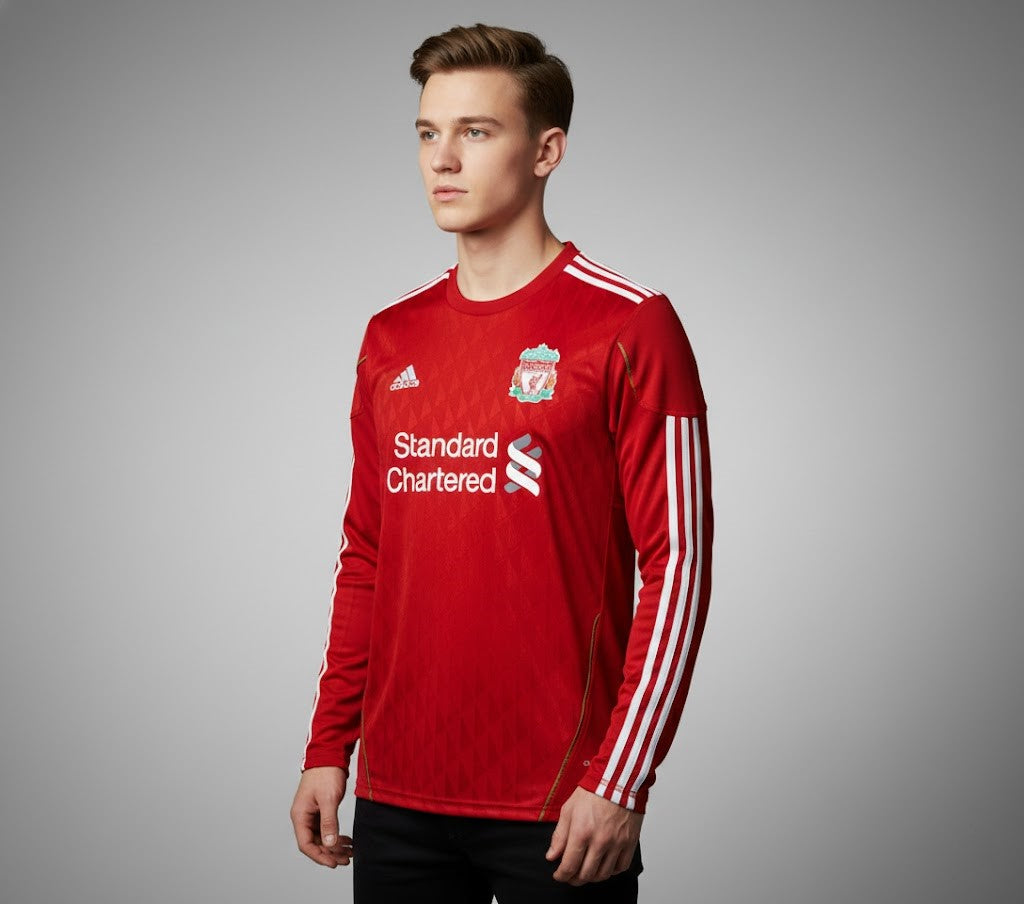 Liverpool FC 2010-12 Home Kit – Long Sleeve "Anfield Heritage" Red Edition