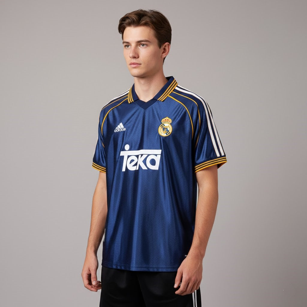 1999-01 Real Madrid Away Kit