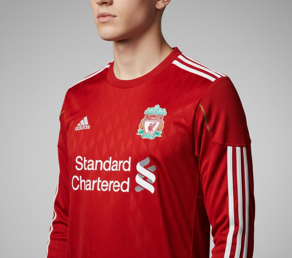 Liverpool FC 2010-12 Home Kit – Long Sleeve "Anfield Heritage" Red Edition