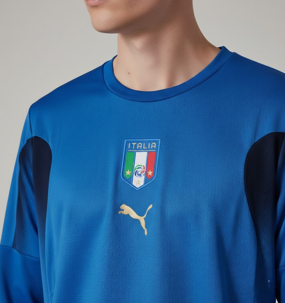 Italy 2006 Home Kit – Long Sleeve "World Cup Winners" Edition
