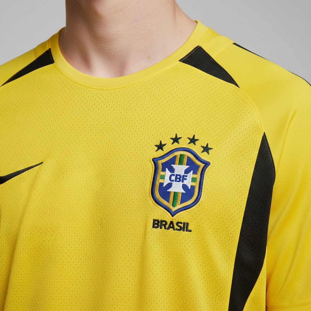 2002-04 Brazil Home: The Five-Star "Total 90" Icon
