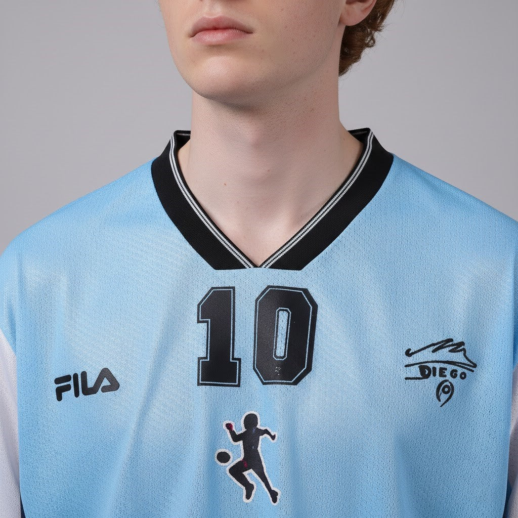 2001 Diego Maradona Testimonial Retro Vintage Football Jersey